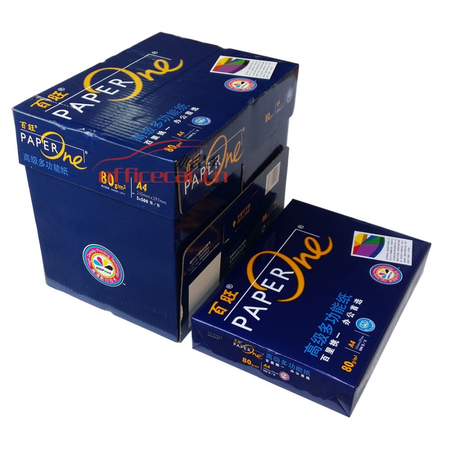 亞太森博(Asia Symbol) 藍百旺 復印紙 A4/80g 500張/包 5包/箱