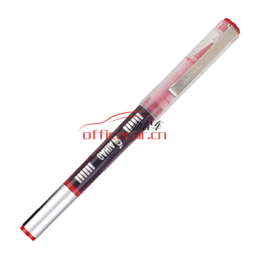 愛好 AIHAO AH-2001A 走珠筆 0.5mm 紅色 12支/盒