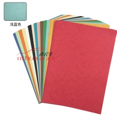 辦公車（Office car）皮紋紙 A4/230g 淺藍(lán)色 100張/包