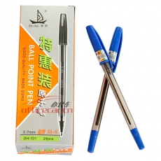 多好 Duohao DH-101 特惠圓珠筆 0.7mm 黑色 24支/盒