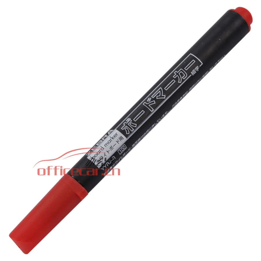 斑馬 ZEBRA YYR2-R 小號白板筆 1.5mm 紅色 10支/盒