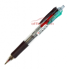 晨光 M&G BP-8030 四色圓珠筆 0.7mm 黑+藍(lán)+紅+綠 12支/盒