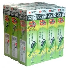 晨光 M&G G-5 按制中性筆芯 0.5mm 黑色 20支/盒
