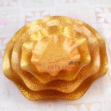 國產 Domestic 亞克力金絲果盤 23cm