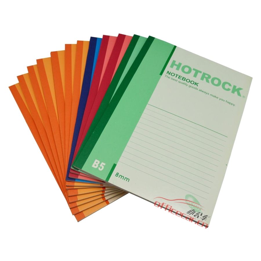 何如 HOTROCK N0040 無線裝訂本（軟皮抄） B5 40頁 12本/封