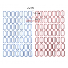 國產 Domestic 手寫標簽紙 7*7 22*