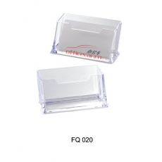 富強/永益 FuQiang FQ020 單格名片座 （透明）