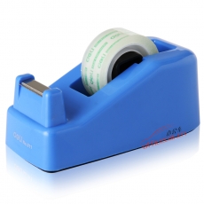 得力 Deli 811 膠帶切割器/膠紙座 ≤18mm寬文具膠帶 顏色隨機(jī)