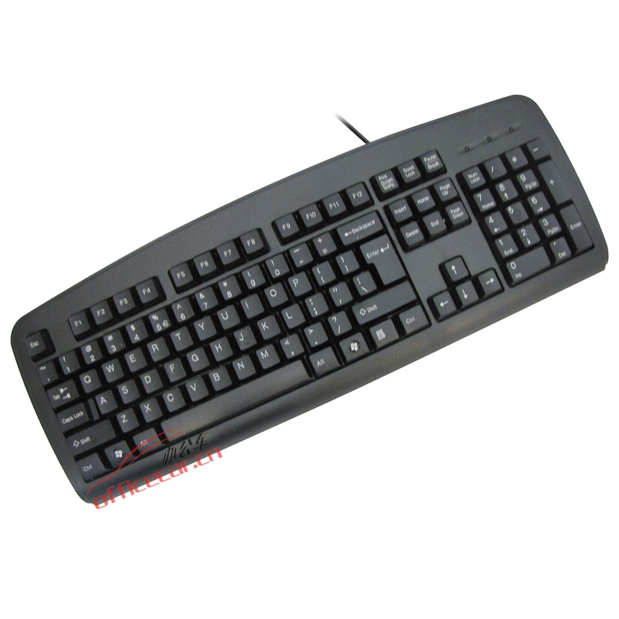 雙飛燕 A4tech KB-8 有線鍵盤 USB（黑色）