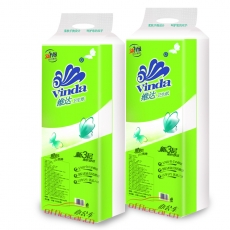 維達 Vinda V4094 雅致三層卷紙 110g 10卷/條 5條/袋