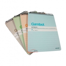 渡邊 Gambol SA7506 線圈螺旋筆記本 A7 50頁 24本/封