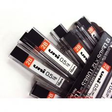 三菱 uni UL-1405 2B活動鉛芯 0.5mm 12管/盒