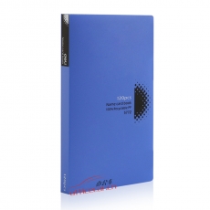 得力 Deli 5772 名片冊(cè) 120名（混色：黑色、藍(lán)色、綠色）