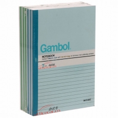 渡邊 Gambol G5607 無線裝訂本（軟皮抄） A5 60頁 10本/封