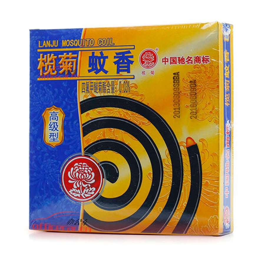 欖菊 Lanju 高級(jí)型蚊香 145g 5雙盤/盒