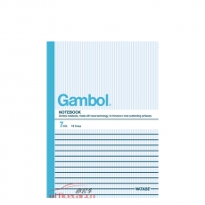 渡邊 Gambol G5507 無線裝訂本（軟皮抄） A5 50頁 12本/封