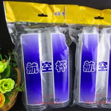 三通 S.T 7安士航空膠杯（加厚） 50個/袋