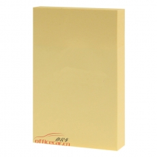 齊心 Comix D6001/D5001 易事貼 50*76mm （黃色）12本/封
