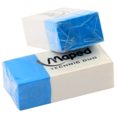 馬培德 Maped CH011712 雙色繪圖橡皮 兩塊裝