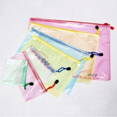 華文達(dá) HWD B4 （39*29cm） 加厚拉鏈袋 （顏色隨機(jī)） 10個(gè)/包