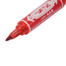 斑馬 ZEBRA MO-150-MC 大雙頭記號筆（油性記號筆）速干耐水 (紅色) 1支裝