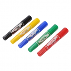 斑馬 ZEBRA MO-150-MC 大雙頭記號(hào)筆（油性記號(hào)筆）速干耐水 (藍(lán)色) 1支裝