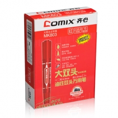 齊心 Comix MK803 大雙頭油性記號筆 1