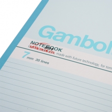 渡邊 Gambol G4507 無線裝訂本（軟皮抄） A4 50頁 10本/封