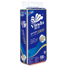 維達 Vinda V4073 藍色經典衛生紙卷紙 200g 10卷/條 6條/袋