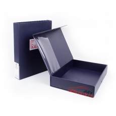 南國(guó)威利 N.G.W.L  A803 粘扣檔案盒/文件盒/資料盒 A4 55mm 深藍(lán)色 18個(gè)/箱