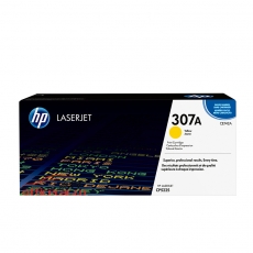 惠普 HP CE742A 307A 黃色原裝 LaserJet 硒鼓 (適用LaserJet CP5220)