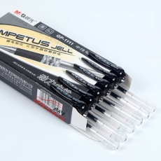 晨光 M&G GP-1111 大容量子彈頭中性筆 0.7mm （黑色） 12支/盒 （替芯：MG6128）