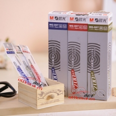 晨光 M&G MG-007 中性筆芯 0.5mm （黑色） 20支/盒