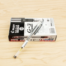 百樂 （PILOT） BLN-G-3-38 啫喱筆 0.38mm （黑色） 12支/盒