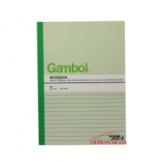 渡邊 Gambol G5307 無線裝訂本（軟皮抄） A5 30頁 12本/封