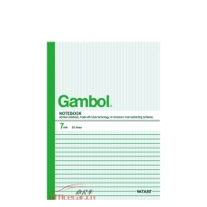 渡邊 Gambol G5407 無線裝訂本（軟皮抄） A5 40頁 12本/封
