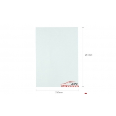 美思/森邁 MASS 裝訂膠片 0.2mm 透明 100片/盒