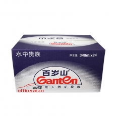景田 Ganten 百歲山348ml 飲用天然礦泉水*24瓶