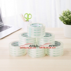 得力 Deli 30325 （高透明）封箱帶/封箱膠 6cm*100y 6卷/筒