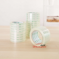 得力 Deli 30325 （高透明）封箱帶/封箱膠 6cm*100y 6卷/筒