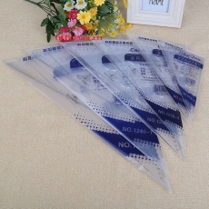 科加 K.J 1230-1 多角斜邊三角尺 30cm