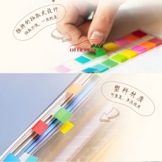 3M 透明指示標(biāo)簽 683-6CF-C（熒光6色） 20張/條 6條/包