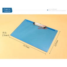 富強 F.Q FQ8030C （實色橫式）寫字板/文件夾板 A4（蝴蝶夾）帶測量