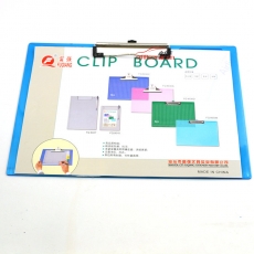 富強 F.Q FQ8030C （實色橫式）寫字板/文件夾板 A4（蝴蝶夾）帶測量