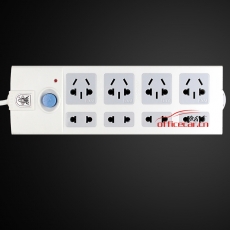 子彈頭 Z.D.T TS-402-5 總控開關(guān) 8位4.8米 插座/插排/插線板