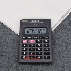 卡西歐 CASIO HL-4A 迷你手掌大小計算器