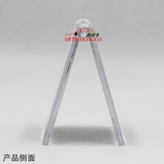科記 KEJEA K-243 150*80mm 三角型臺卡A字臺牌牌臺簽V型桌簽姓名牌橫式PS材質會議