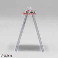 科記 KEJEA K-246 220*110mm 三角型臺卡A字臺牌牌臺簽V型桌簽姓名牌橫式PS材質會議