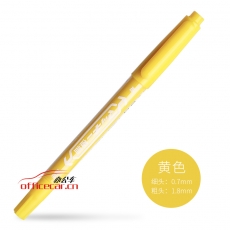 斯丹特 S.D.T （小雙頭）記號筆 （黃色）