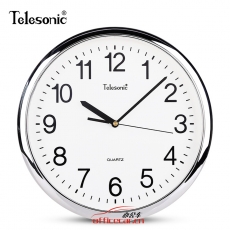 天王星 telesonic S9712 掃秒 圓形掛鐘（300*300*45mm）
